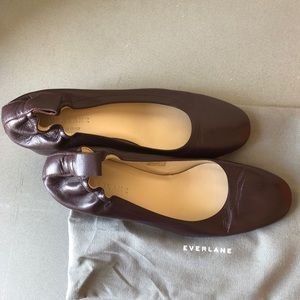 Everlane Day Heel in Oxblood